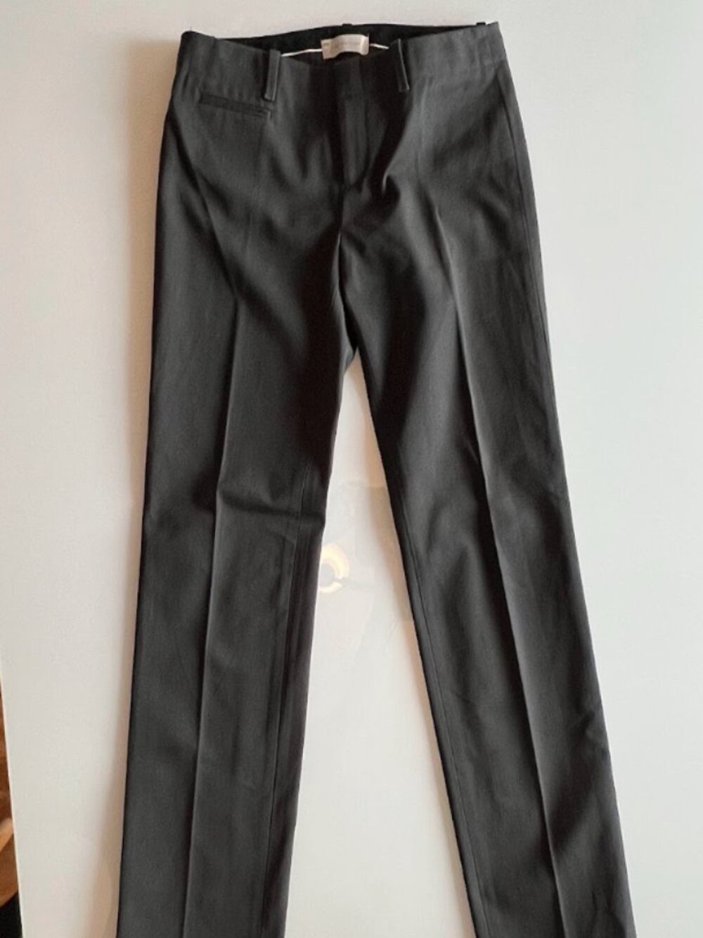 Women's Gray Gap True Straight Fall Trousers/Pants. Two-Way Stretch Sz 2a
